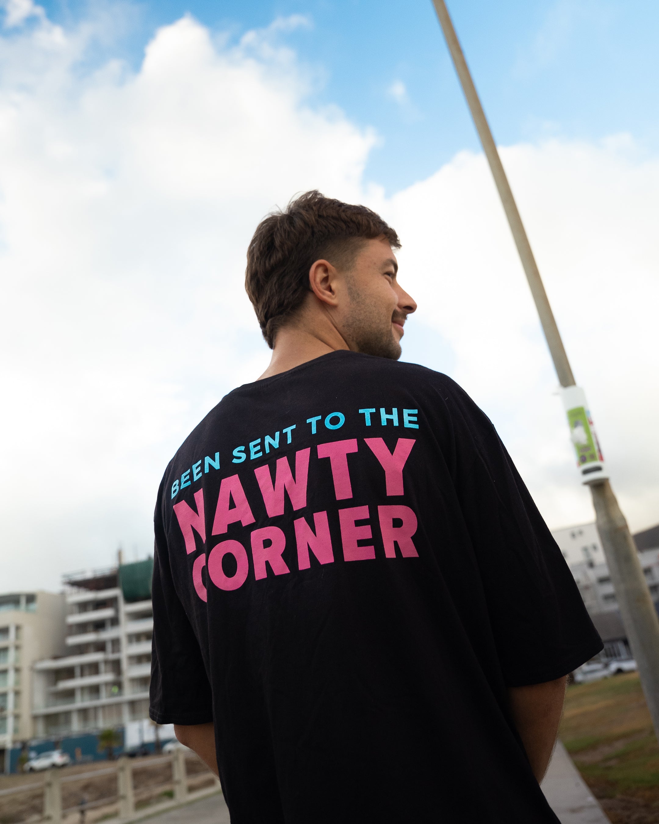 Nawty Corner Oversized Tee